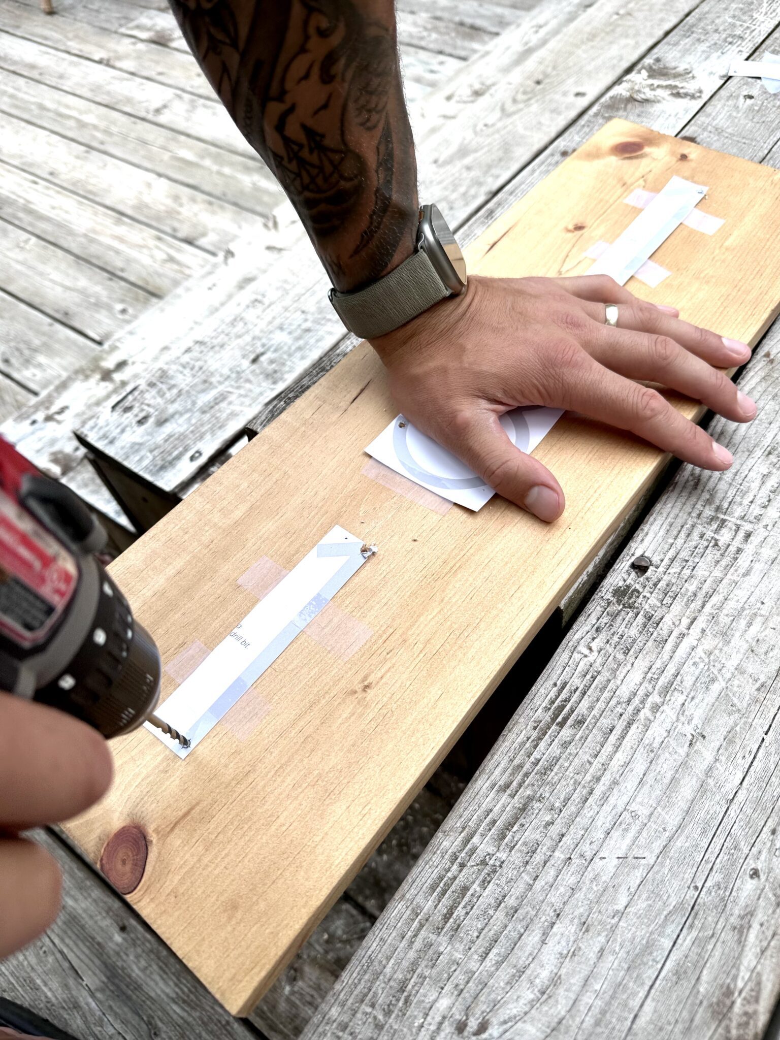 DIY Modern Contemporary House Number Sign - Megan Dauphinee Living