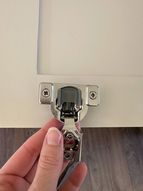 installing concealed hinges on kitchen cabinet doors