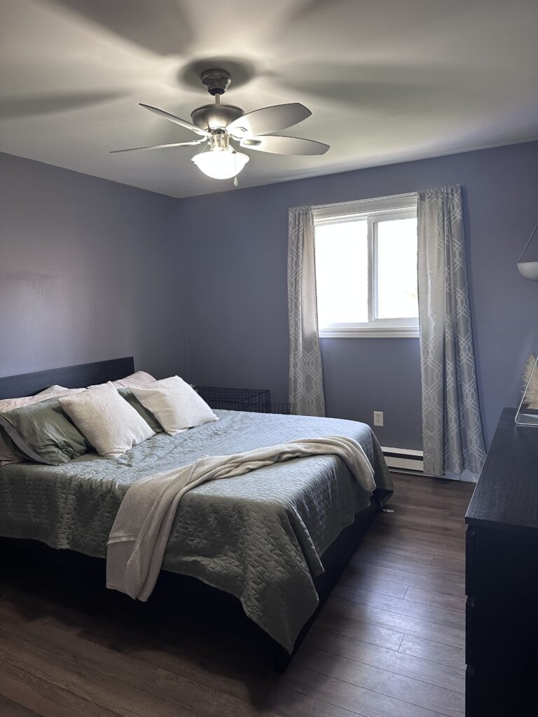 dark north facing room