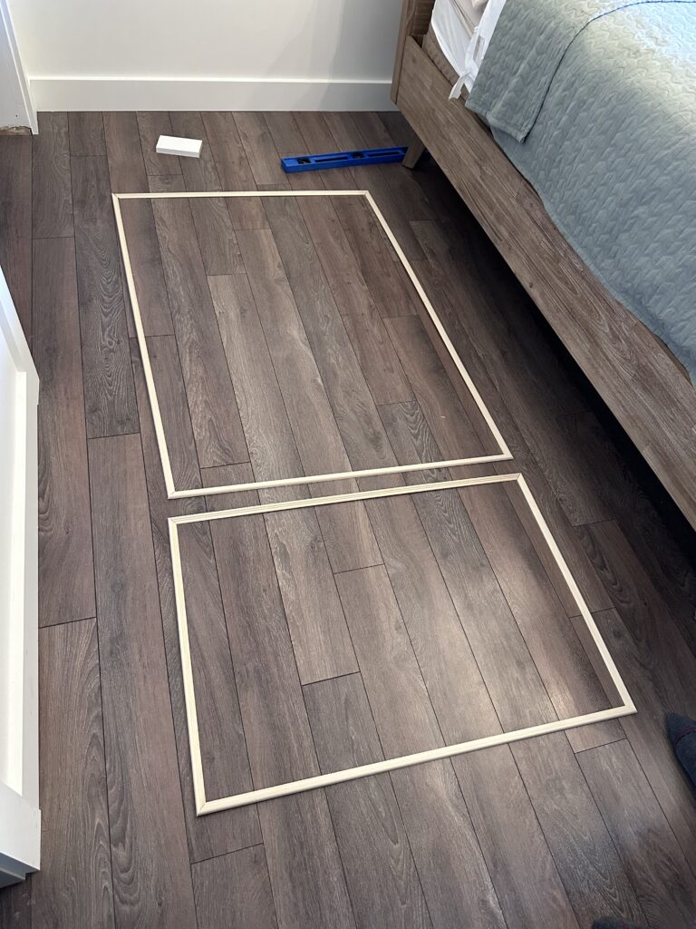 diy wall molding