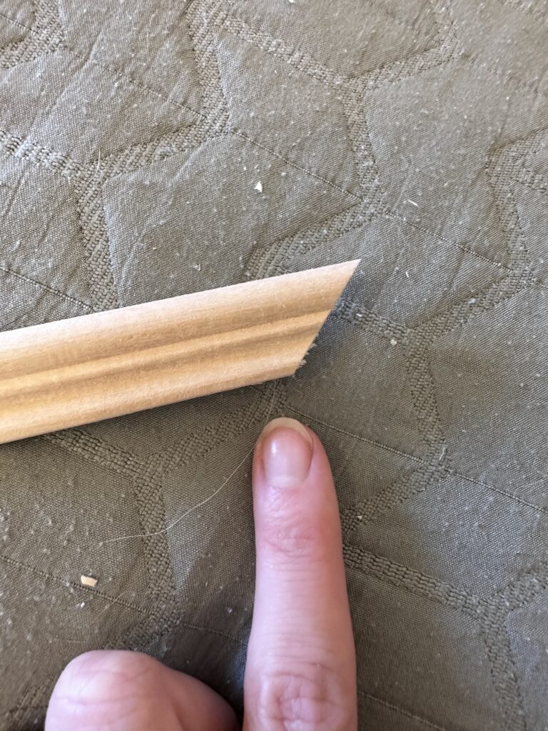 diy box molding wall
