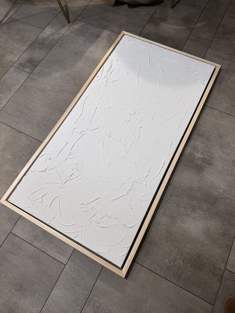 DIY textured art, DIY textured canvas art