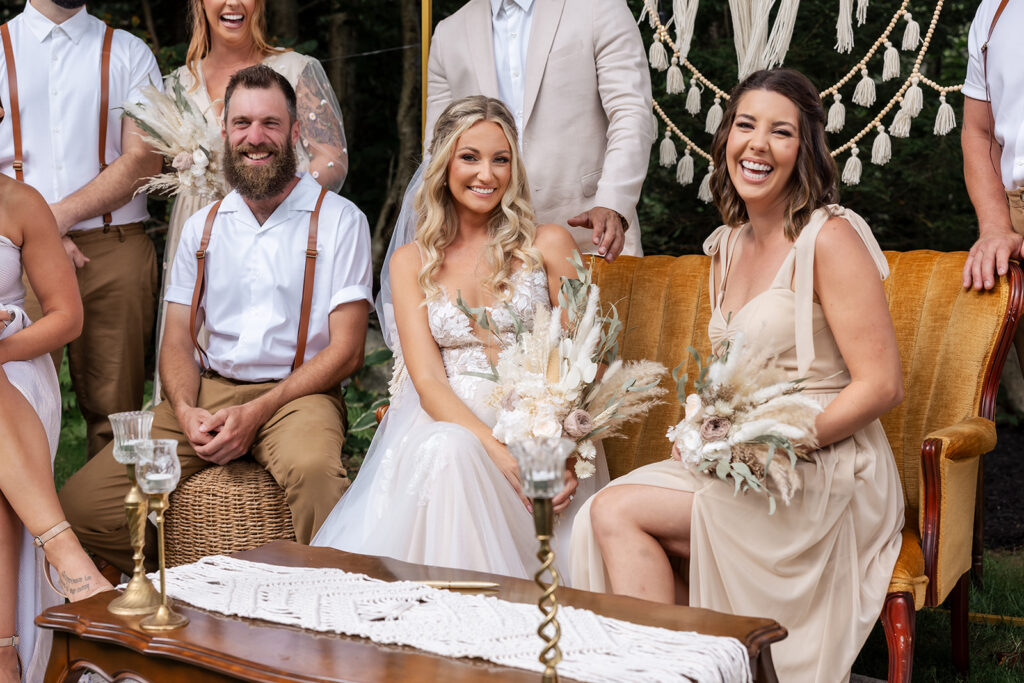 boho wedding photobooth ideas