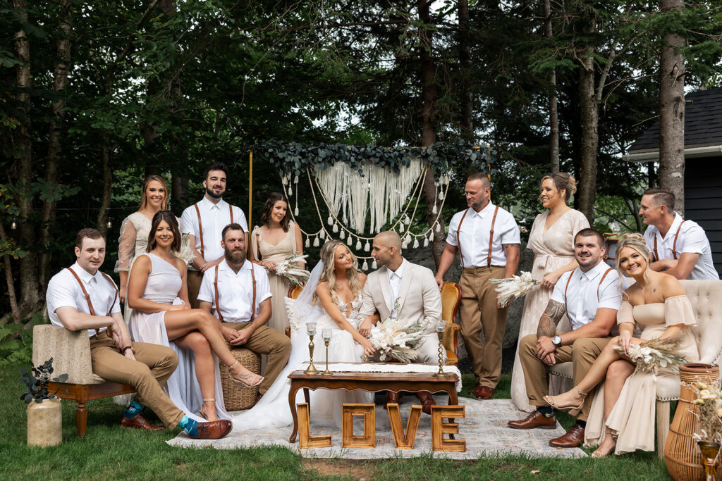 rustic wedding photobooth ideas