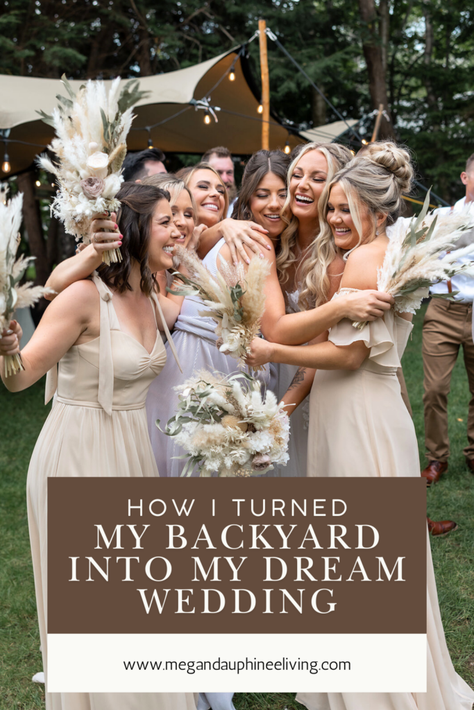 how to turn your backyard into your dream wedding