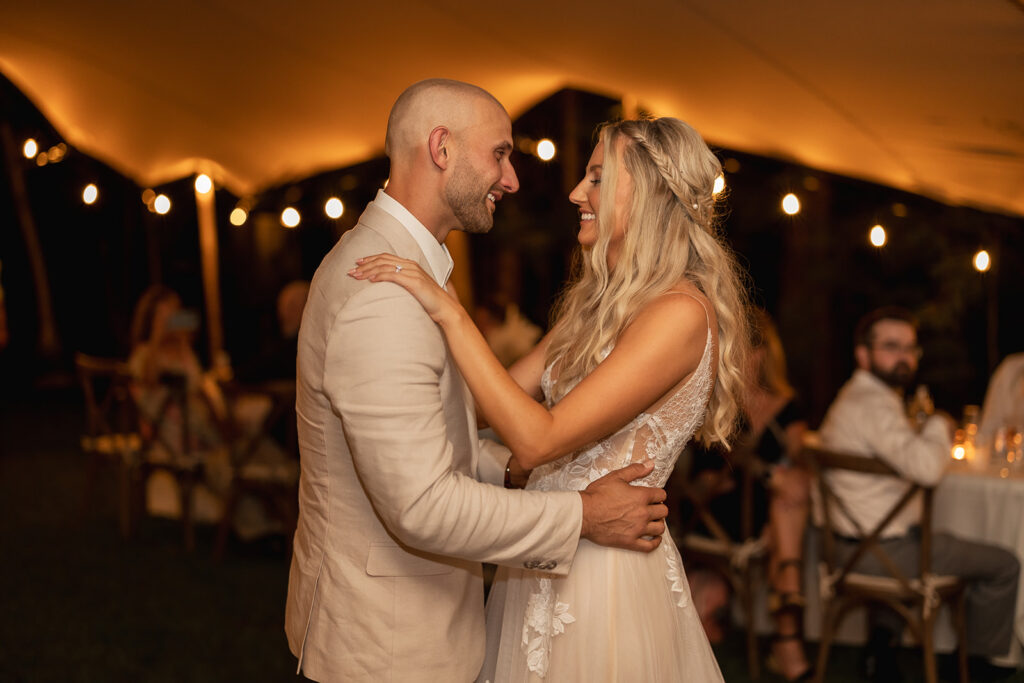 backyard wedding reception ideas