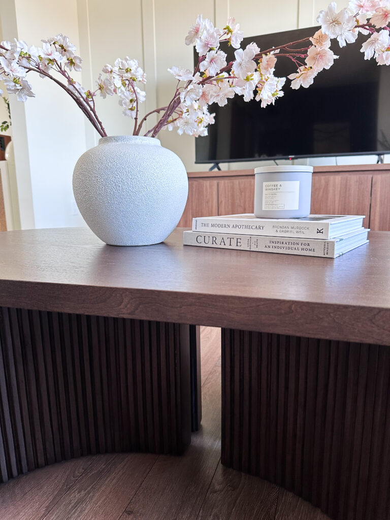 styling your coffee table like a designer, living room decor