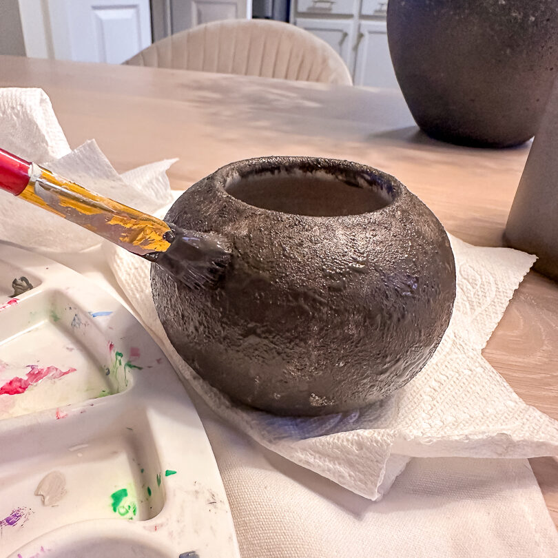 diy rustic vase
