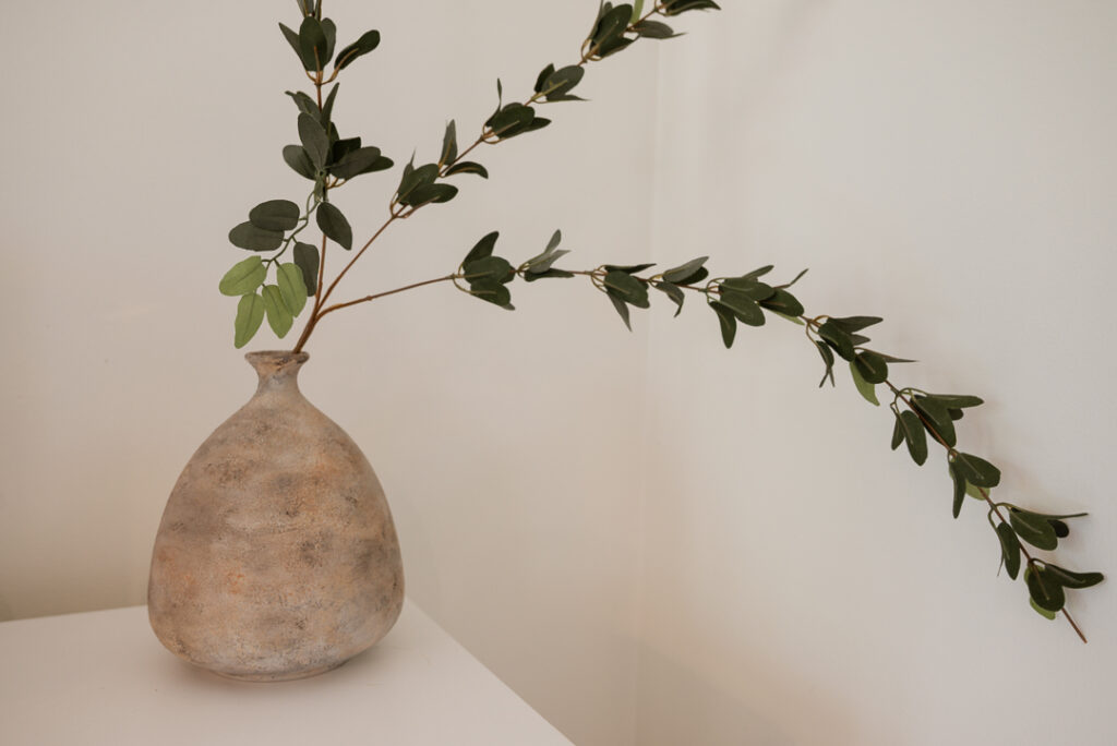 diy rustic brown vase