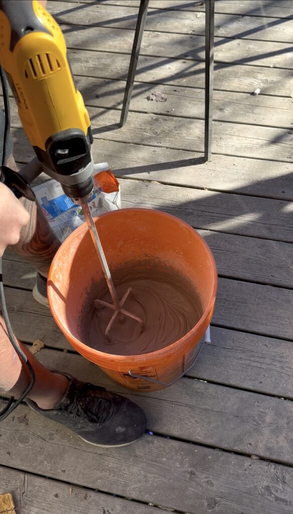grouting for tile- recommend warm grey grout