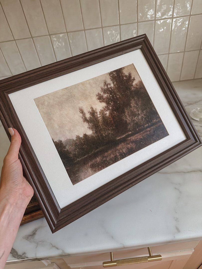 vintage landscape artwork