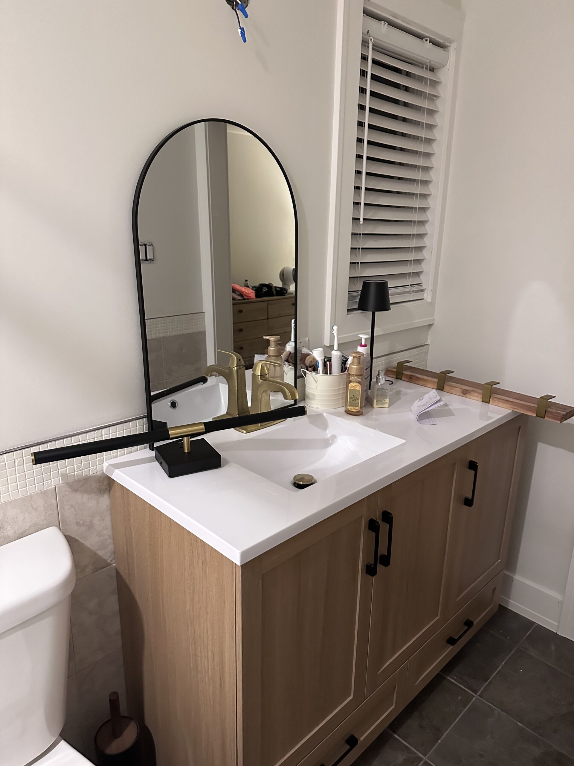 bathroom vanity with storage