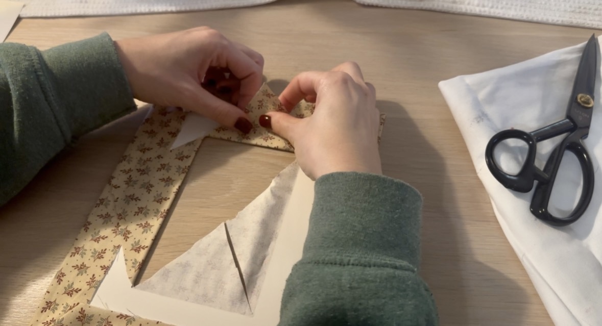 diy fabric matt tutorial