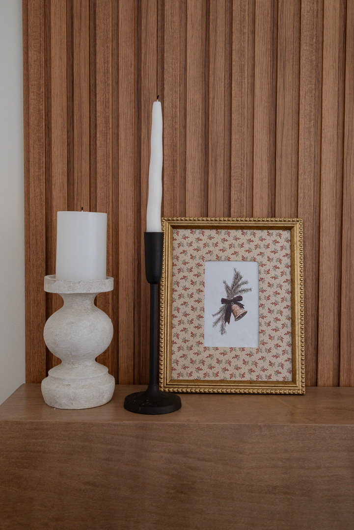 DIY fabric mat frame tutorial