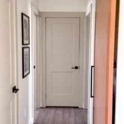 hallway makeover boring to beautiful