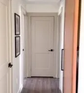 hallway makeover boring to beautiful