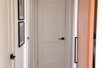 hallway makeover boring to beautiful