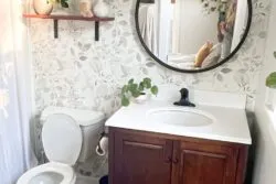diy bathroom makeover on a budget