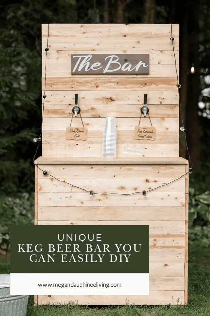 wedding beer bar