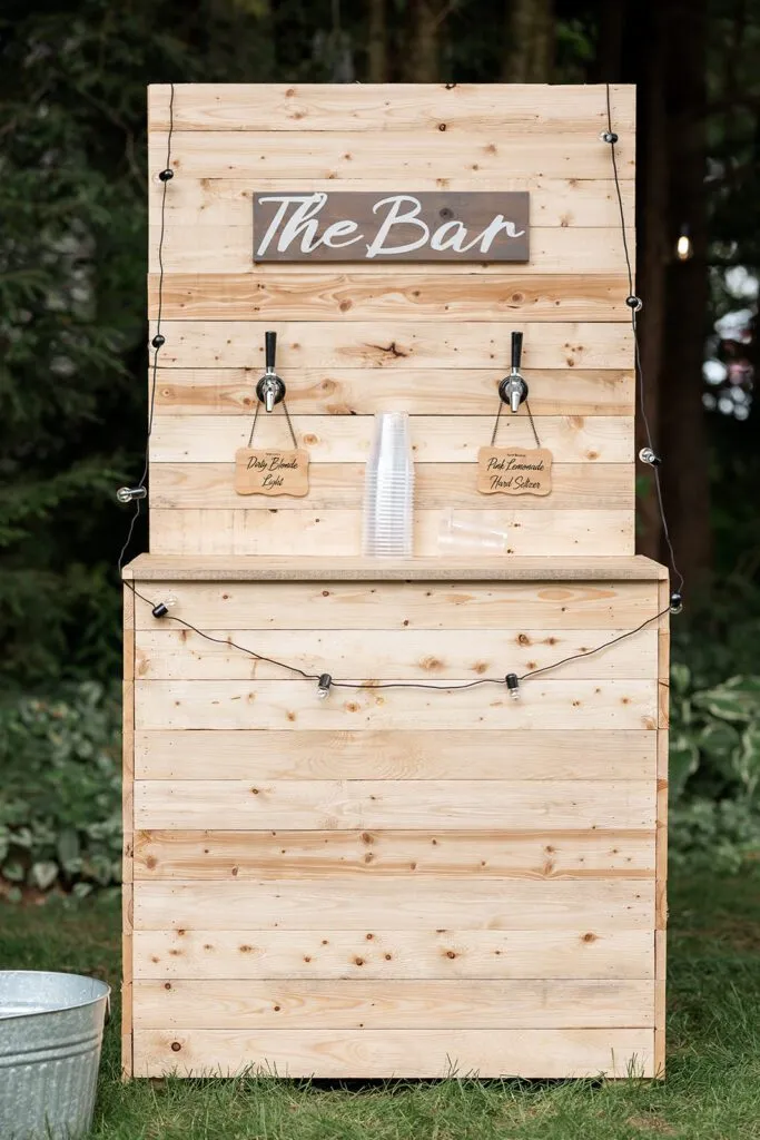 DIY Beer Keg Bar