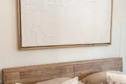 A DIY Textured Art & Floating Frame You Can Easily Make