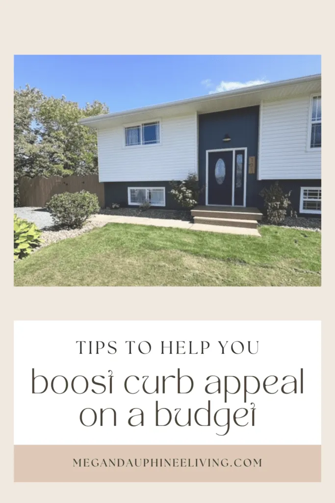 split level home exterior makeover