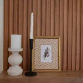 DIY fabric mat frame tutorial