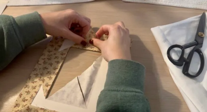 diy fabric matt tutorial