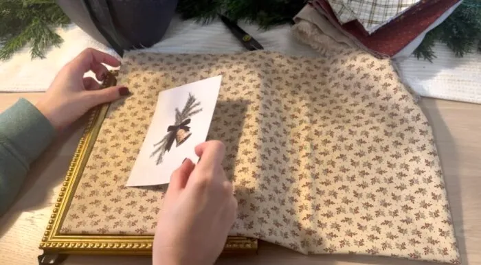 diy fabric matt tutorial