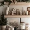 neutral christmas decor