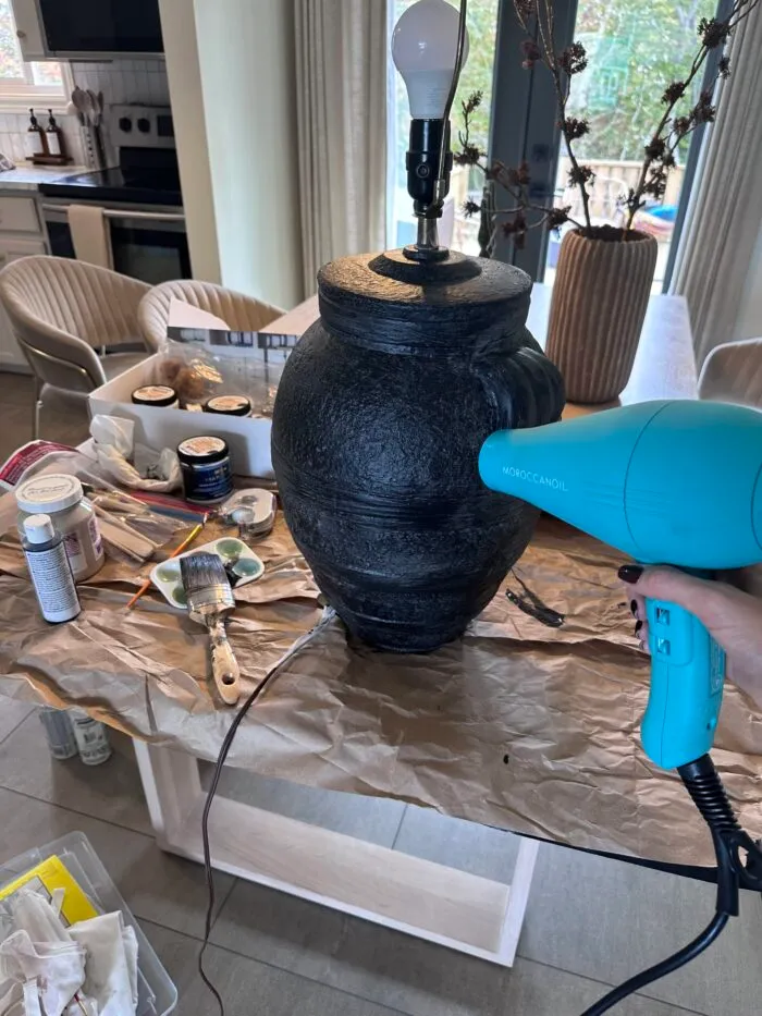 diy thrifted vase