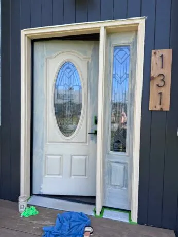 fax wood door - retique it primer