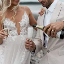 how to clean a wedding dress