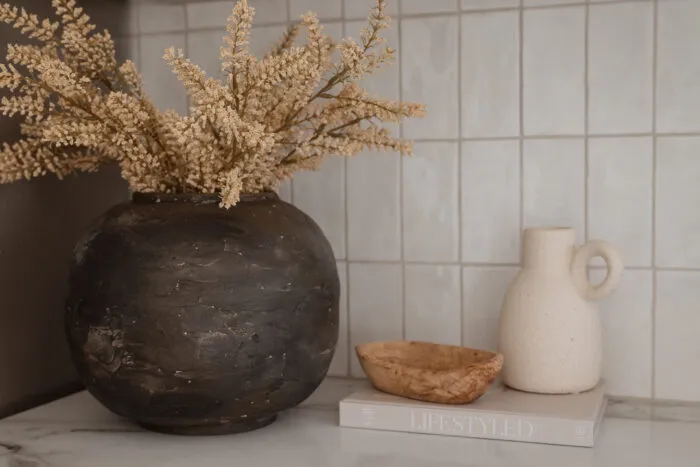 decorating kitchen counters for fall