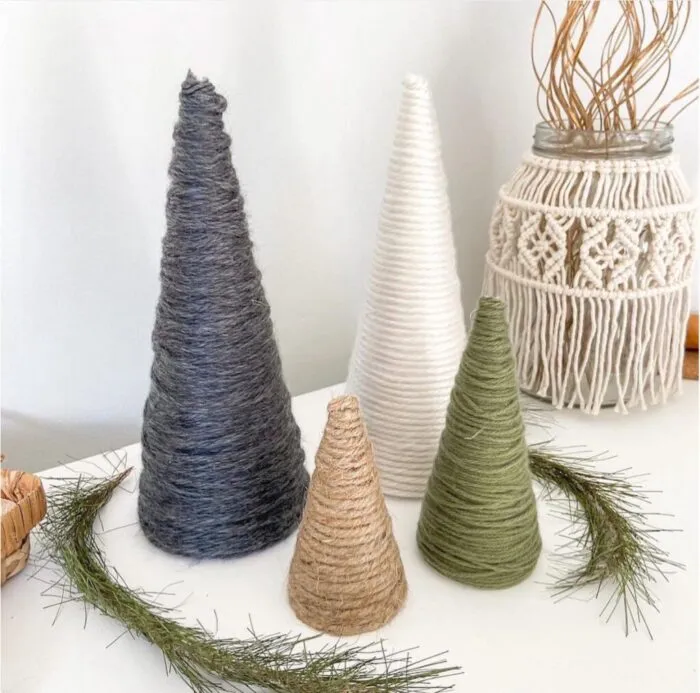 christmas tree yarn sets