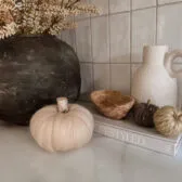 diy yarn pumpkins